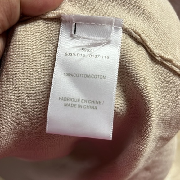 Melanie Lyne cream coloured open front cardigan, size medium slouchy - Picture 5 of 7